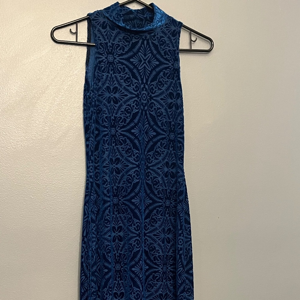 Blackmilk Burned Velvet Neptune Reaper Dress - Medium